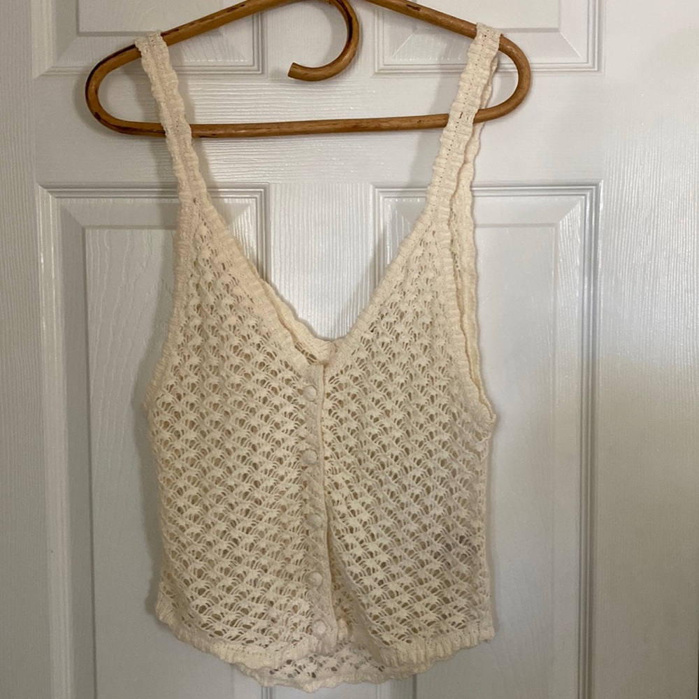 Crochet tank or vest